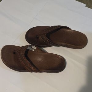 UGG Brown Flip Flop Sandals